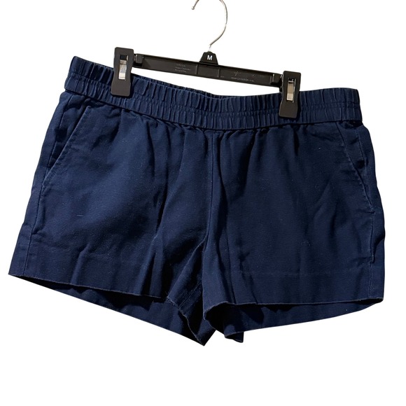 J. Crew Pants - J. Crew Navy Womens Chino Shorts 8 Cotton Preppy Minimalist Casual Chic Travel
